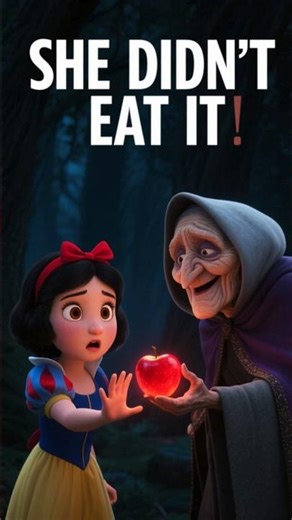 Snow White's instinct saved her #shorts #twist #fairytale