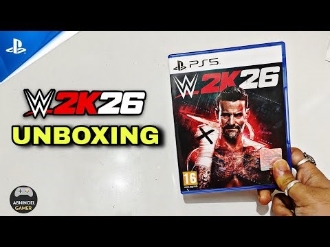 WWE 2K26 PS5 Unboxing 😍