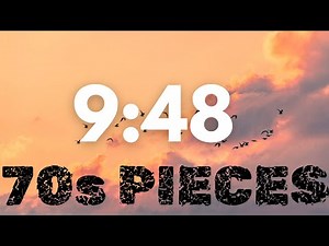 10 Minute Timer with Music | Aesthetic Flip Clock Countdown