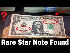 Searching 1,000 Bank Notes for Rare Star Notes and Cool Serial Numbers