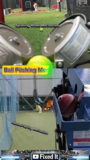 High Speed Ball Pitching Mechanism Using Dual Flywheel System and kick system for bowling