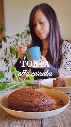 Carob Cake | Free from gluten, milk, eggs, and refined sugars.