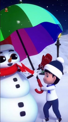Snowman Song for Kids, Winter & Christmas Songs #nurseryrhymes #santaclaus