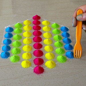 1.6M views · 21K reactions | Easy And Simple Diwali Rangoli Designs | Deepavali Rangoli Designs #rangoli #rangolidesigns #kolam #mandala #art #mandalaart #Satisfying #SatisfyingVideos #oddlysatisfying #relaxing #artist #design #drawing #diwali #diwalidecor #festival #deepavali #diwali2020 | Awesome Rangoli | Facebook