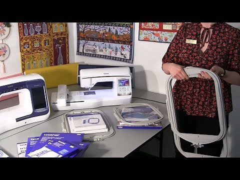 Brother embroidery hoops and frames