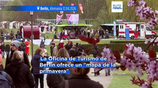 El Festival de los Cerezos en Flor de Berlín atrae a los turistas