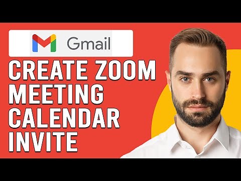 How To Create A Zoom Meeting Calendar Invite With Gmail (How To Send Zoom Meeting Invite With Gmail)