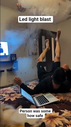 led light blast #blast #explosion #lightblast #burn