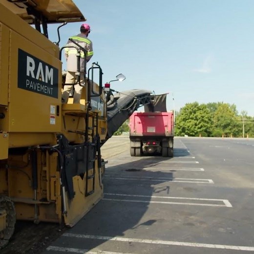 Precision Asphalt Milling & Surface Preparation — RAM Pavement