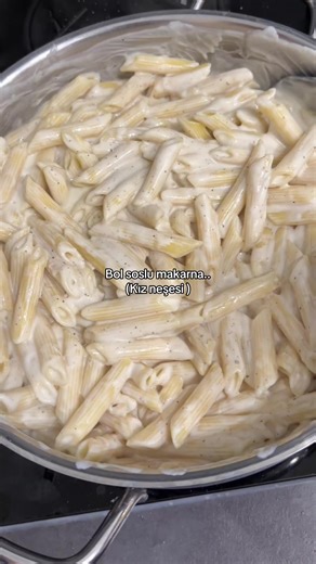 Bol Soslu Makarna Tarifi - Kıvamı Harika!