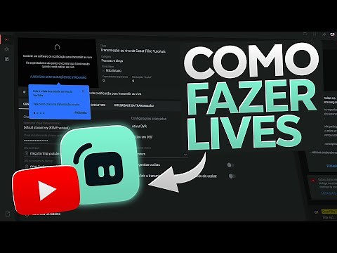 COMO FAZER LIVE STREAM COM OBS STREAMLABS! PASSO A PASSO PARA INICIANTES (Computador)