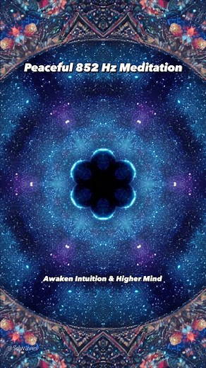 852 Hz Solfeggio Meditation 👁️ #meditation #meditationmusic #solfeggiofrequency #852hz #intuition #spiritualgrowth #spiritualguidance #5dwaves #anxietyrelief #insomniarelief #sleepbetter #mentalclarity #mentalhealth | 5D Waves