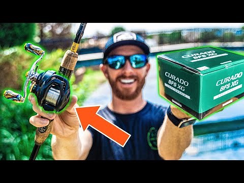 Shimano Curado BFS Review + Gomexus Finesse handles (feel your bait underwater)