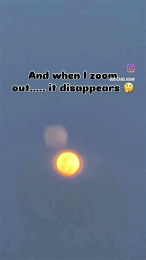 Found 2 Moons in the sky😳 disappears when zoom out! Truth revealed? #shorts #trendingshorts #viral