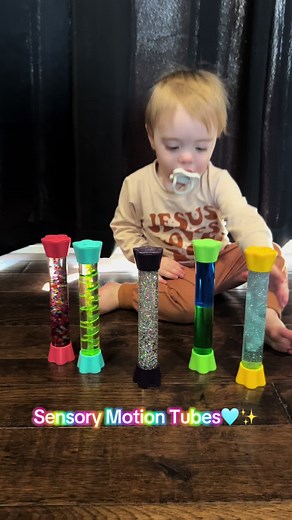 Engaging Sensory Motion Tubes for Toddlers