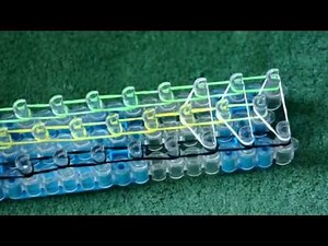 How to make a Dragon Scale Cuff Bracelet with Rainbow Looms - Easy Tutorial