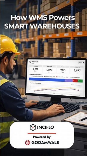 What is WMS? - Inciflo Powered by Godamwale📦 #warehouse #wms #inventorymanagement
