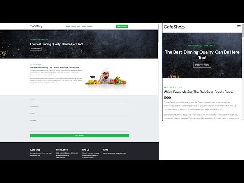 HTML & CSS Project Tutorial - Build a Cafe Website