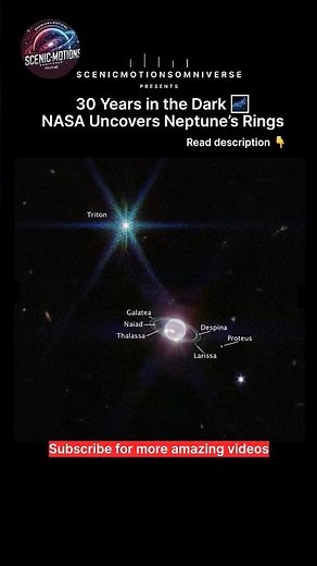 NASA Uncovers Neptune’s Hidden Rings After 30 Years 🌌