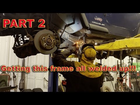 Jeep Frame Repair Detailed Part 2!