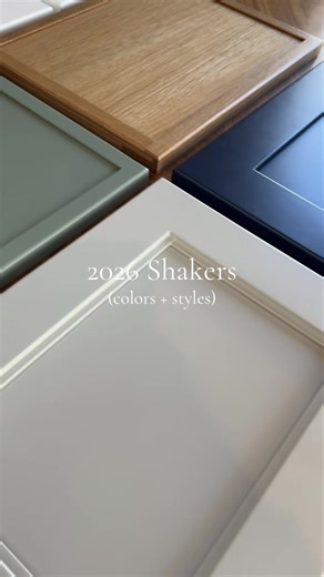 New drop 🔥 @clubcabinetry 2026 shaker styles and colors 😩💕 all USA-made custom cabinetry - designed by us, built by us, installed by us. Your kitchen will never look better. #shakercabinets #kitchencabinets #customcabinets #cabinets #kitchenrenovation