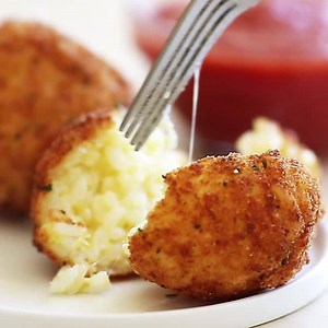 495K views · 493 reactions | Transform leftover rice into quick and easy Arancini with Marinara Sauce! PRINTABLE RECIPE: https://www.justataste.com/arancini-rice-balls-with-marinara-sauce/ | Just a Taste | Facebook