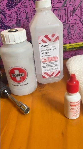 How to: clean skateboard bearings