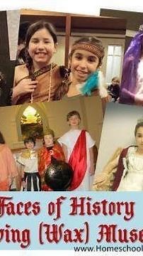 Faces of History - A Living Wax Museum - Classical Conversations