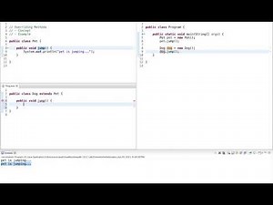 Java Tutorial: Overriding Methods