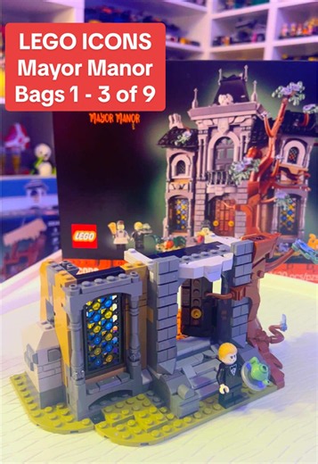 LEGO ICONS Mayor Manor Bags 1-3 Unboxing & Review