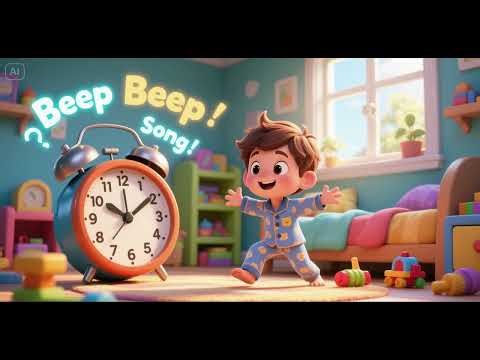 The Alarm Clock Beep Beep Song! | Nursery Rhymes & Kids Songs