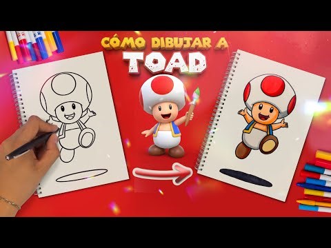 Cómo dibujar a Toad - #dibujo #mariobros #toad #drawing #drawingtutorial #marioart