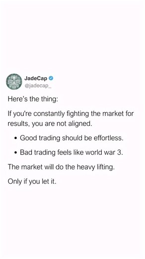 The market will do the heavy lifting, only if you let it.
