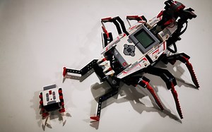 【一起玩乐高】 mindstorms-31313 第四课 蜘蛛战车的3个变种