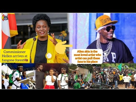 Alien skin is the most loved artist whc artist can pull these fans to his place at fangone forest VM