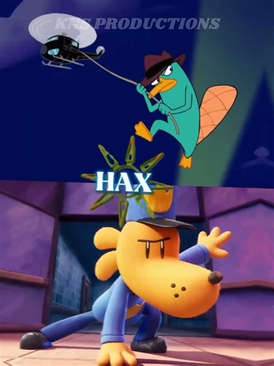 Perry the Platypus Vs Dog Man | Rather Be | #wisedit #phineasandferb #dogman #1v1 #debate #edit