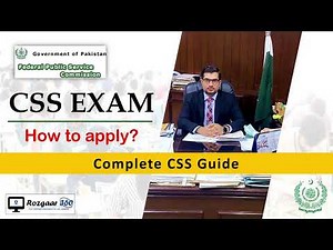 CSS Exam | FPSC | How to Apply: Complete CSS Guide