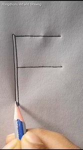 568K views · 2.8K reactions | F for Flag Drawing #technique #bangladesh #potaka #flag #creative #art #viral #love | Rongdhonu Art and Drawing | Facebook