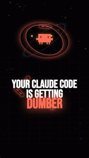 Your Claude Code is Getting Dumber (Fix It Now) 🤖