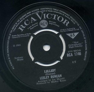 Lesley Duncan - Lullaby / I Love You, I Love You