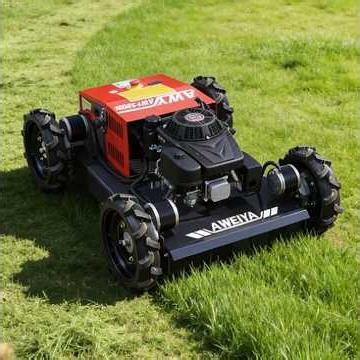 Customized Remote Control 4WD Robot Lawn Mower #shorts #robot #mower #lawn #garden