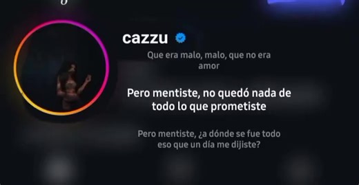 mentiste🎶 #lyrics #letrasdecanciones #musica #cazzu #cazzufans