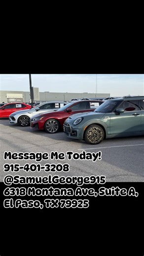 SPRING BREAK DRIVES 🚗💨 Cars $25k or less! Check out these hot rides perfect for the season! 😎 #SpringBreak #CarDeals #ElPaso #AudiElPaso