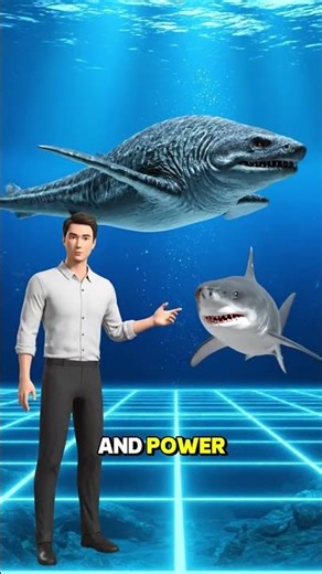 The True Size of Liopleurodon #facts #extinction #documentary #shark