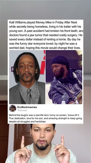 Katt Williams played Money Mike in Friday After Next while secretly being homeless