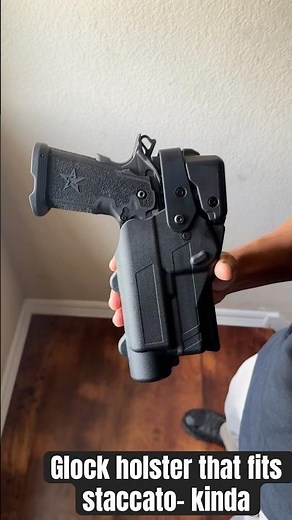 Staccato P in alien gear duty holster for Glock