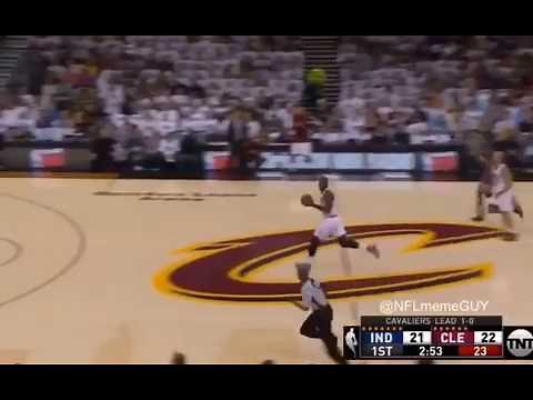 Lebron James does biggest travel of all time and there is no call