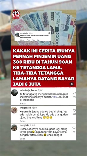 Wadidaw.. 😍😅 apresiasi banget sih buat yang ngutang... ‼️👏