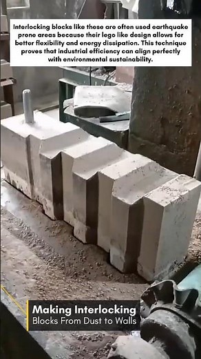 Making Interlocking Blocks From Dust to Walls
