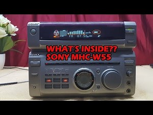 WHAT'S inside the sony MHC-W55's amplifier???